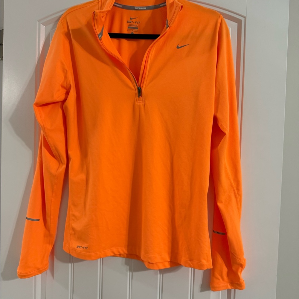 Nike Dri-FIT Orange Athletic Top